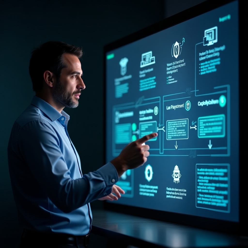 Sistema de verificación de pagos en funcionamiento