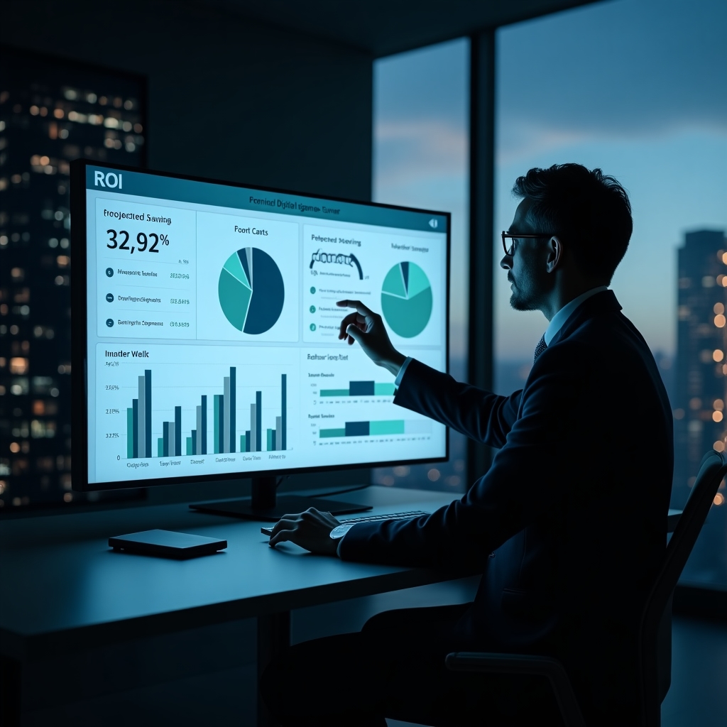 Análisis de ROI para implementación de firmas electrónicas